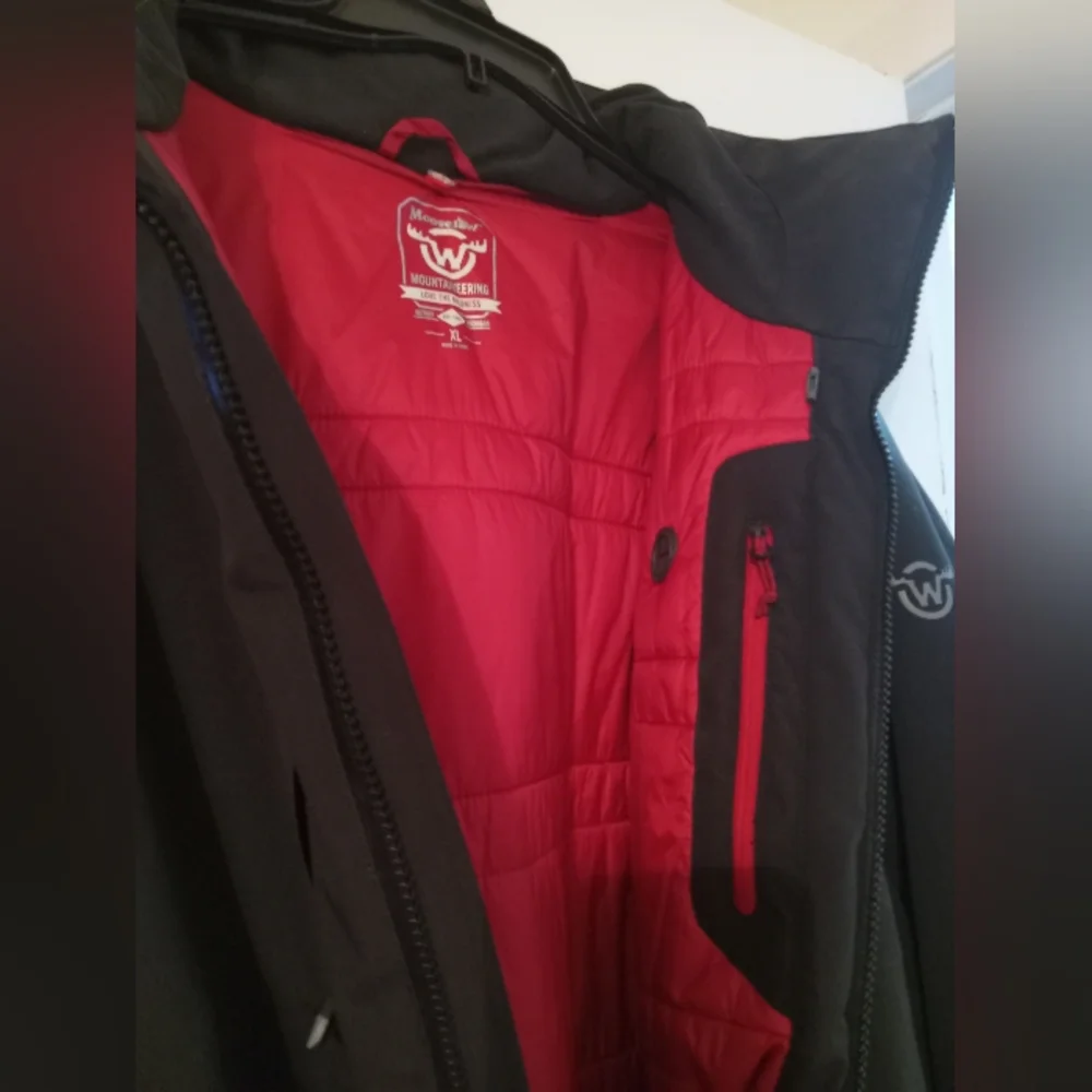 Men's Moosejaw Recco Ski & Snow Winter Black‎ Coat